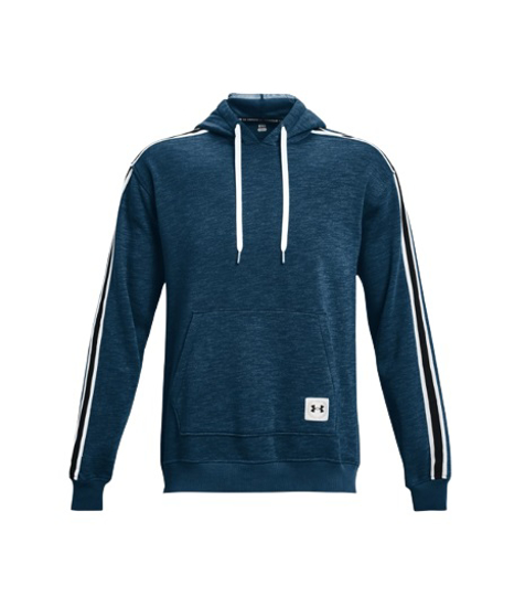 Picture of UNDER ARMOUR m kapucar 1373813-437 ESSENTIAL FLEECE HERITAGE HOODIE