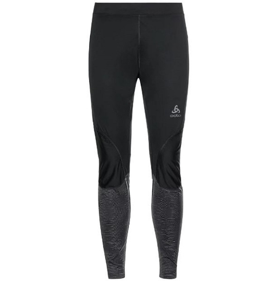 Picture of ODLO m legice 323122 15000 ZEROWEIGHT WARM REFLECTIVE RUNNING TIGHTS