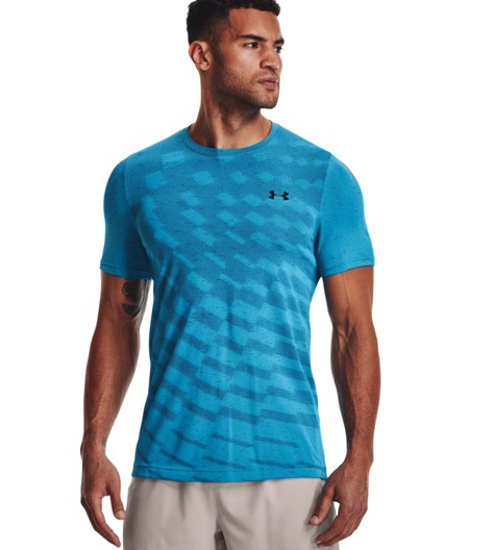 Picture of UNDER ARMOUR m majica 1370448-419 SEAMLESS RADIAL SHORT SLEEVE