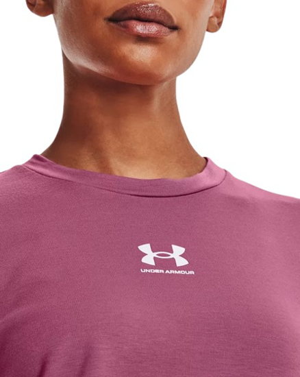 Picture of UNDER ARMOUR ž pulover 1369856-669 RIVAL TERRY CREW