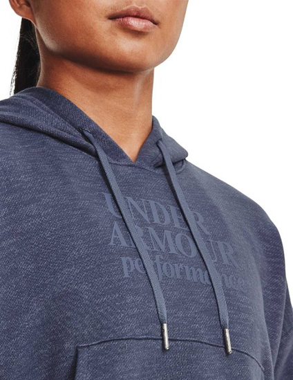 Picture of UNDER ARMOUR ž kapucar 1374107-558 ESSENTIAL SCRIPT HOODIE