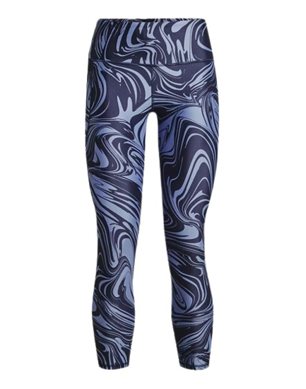 Picture of UNDER ARMOUR ž legice 1365338-558 HEATGEAR ARMOUR NO-SLIP WAISTBAND PRINTED ANKLE LEGGINGS