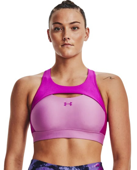 Picture of UNDER ARMOUR ž trening top 1374528-577 MID CROSSBACK HARNESS SPORTS BRA