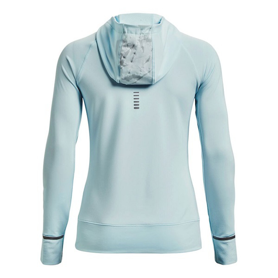 Picture of UNDER ARMOUR ž kapucar 1373206-469 OUTRUN THE COLD HALF-ZIP HOODIE