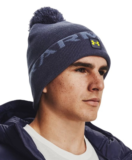 Picture of UNDER ARMOUR kapa 1373093-558 HALFTIME FLEECE POM BEANIE