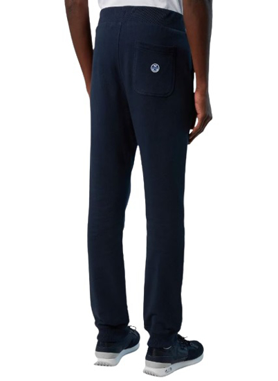 Picture of NORTH SAILS m hlače 672985 0802 SWEATPANTS WITH LOGO navy blue