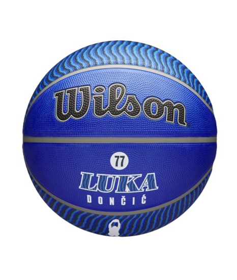 Picture of WILSON košarkarska žoga WZ4006401 NBA PLAYER ICON OUTDOOR BASKETBALL - DONČIĆ