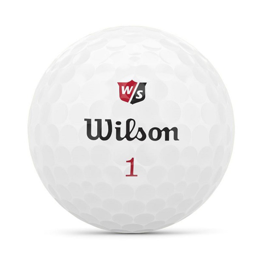 WILSON žogice za golf WG2006114 W/S DUO SOFT white