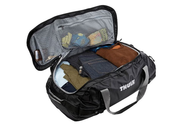 Picture of THULE torbe 807088 CHASM  black 70L