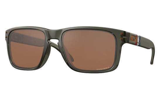 Picture of OAKLEY sončna očala 9102-G6 HOLBROOK Matte Olive Ink Prizm Tungsten