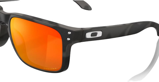 Picture of OAKLEY sončna očala 9102-E955 HOLBROOK Matte Black Camo Prizm Ruby