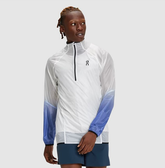 Picture of On m jakna 174.01027 ZERO JACKET undyed-white/cobalt