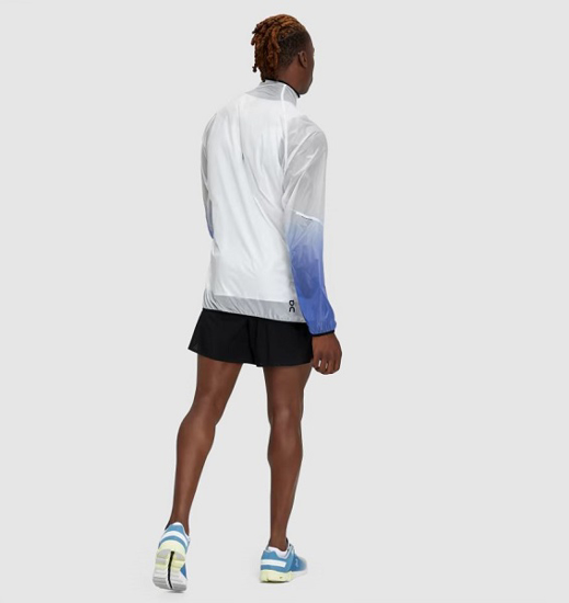 Picture of On m jakna 174.01027 ZERO JACKET undyed-white/cobalt