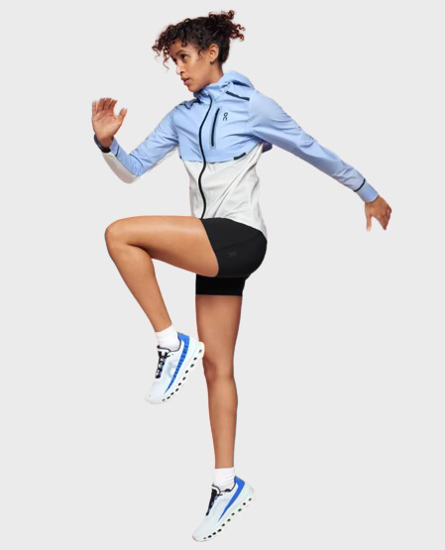 Picture of On ž jakna 204.01031 WEATHER JACKET stratosphere/pearl