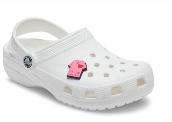 CROCS jibbitz HEART SCRUB