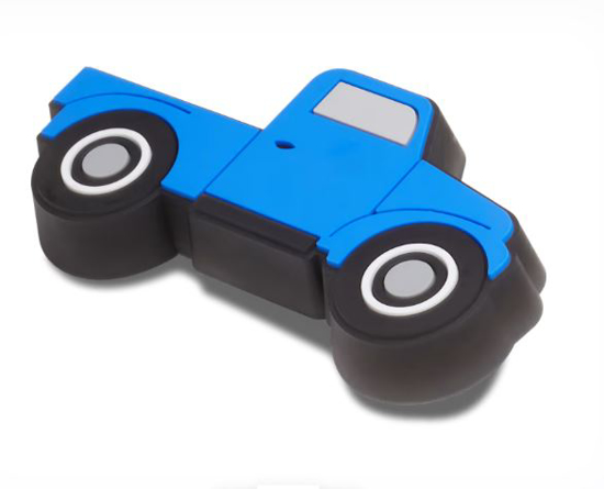 CROCS jibbitz LIGHTS UP BLUE TRUCK