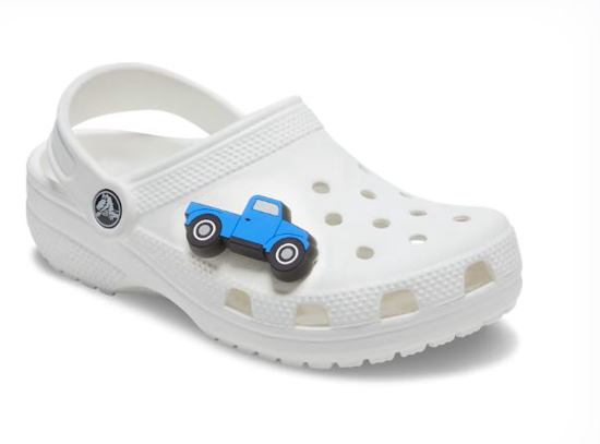 CROCS jibbitz LIGHTS UP BLUE TRUCK