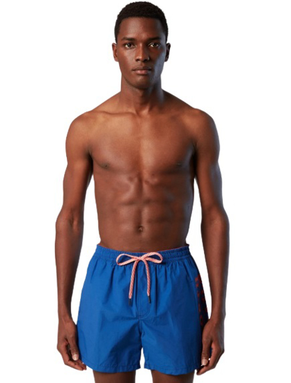 Picture of NORTH SAILS m kopalne hlače 673538 0790 SWIM SHORTS WITH TEXTURED PRINT ocean blue