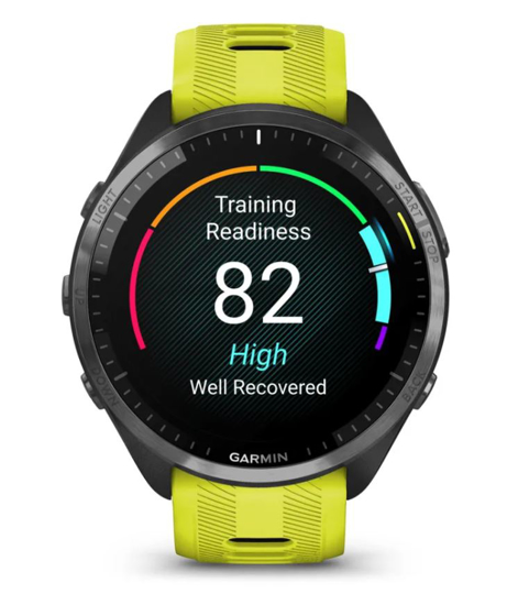 GARMIN športna ura FORERUNNER 965 AMOLED 010-02809-12 Yellow/Black Silicone Band