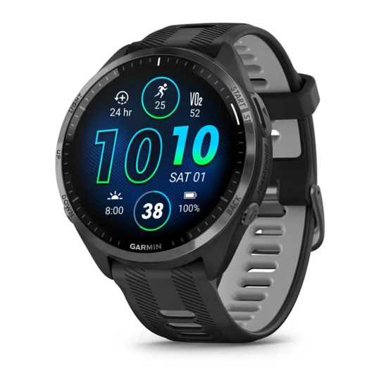 GARMIN športna ura FORERUNNER  965 AMOLED 010-02809-10 black