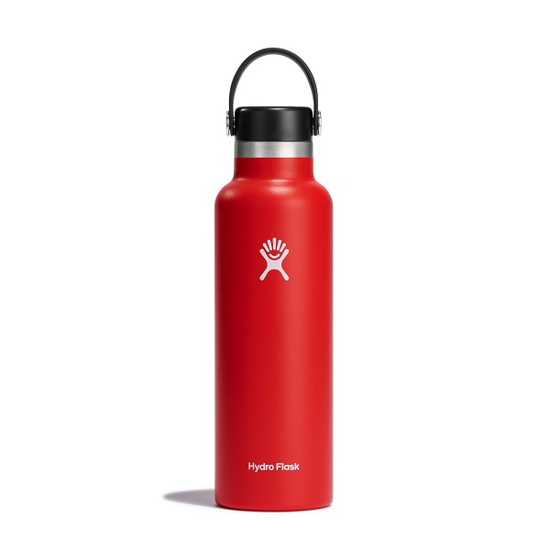Picture of HYDRO FLASK STANDARD MOUTH WITH FLEX STRAW CAP S21FS612 621 ml goji