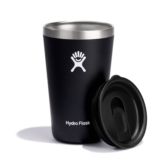Picture of HYDRO FLASK 16 oz ALL AROUND™  TUMBLER PRESS-IN LID T16CPB001 473 ml black