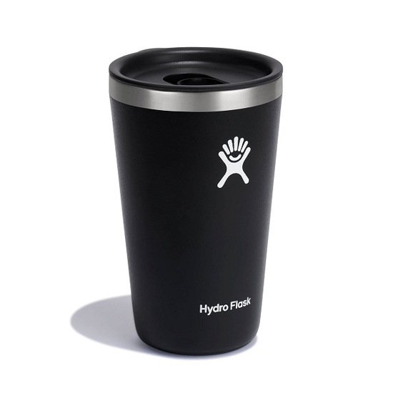 Picture of HYDRO FLASK 16 oz ALL AROUND™  TUMBLER PRESS-IN LID T16CPB001 473 ml black