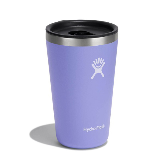 Picture of HYDRO FLASK 16 oz ALL AROUND™  TUMBLER PRESS-IN LID T16CPB474 473 ml lupine
