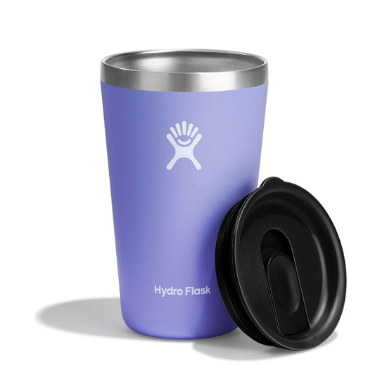 Picture of HYDRO FLASK 16 oz ALL AROUND™  TUMBLER PRESS-IN LID T16CPB474 473 ml lupine