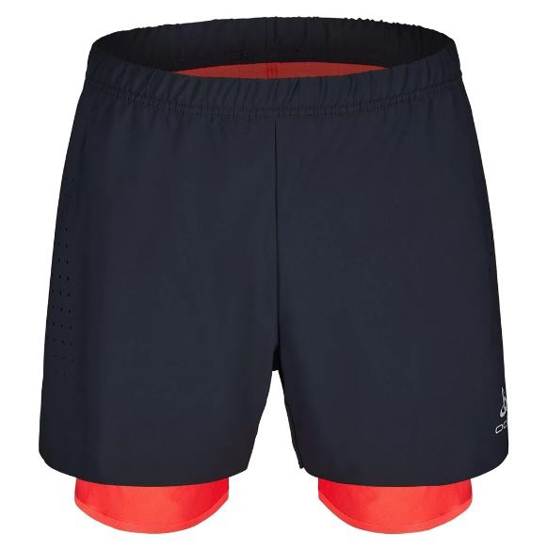 Picture of ODLO m hlače 322562 60283 ZEROWEIGHT 5 INCH 2IN1 RUNNING SHORTS