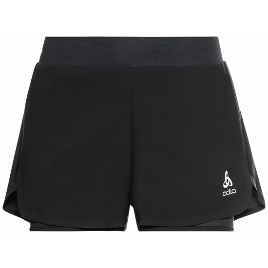 Picture of ODLO ž hlače 322561 15000 ZEROWEIGHT 2IN1 SHORTS