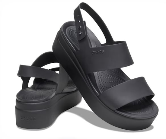 CROCS brooklyn low wedge 206453 black