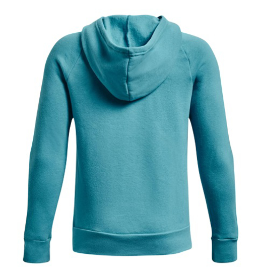 Picture of UNDER ARMOUR otr kapucar 1357585-433 RIVAL FLEECE BIG LOGO HOODIE