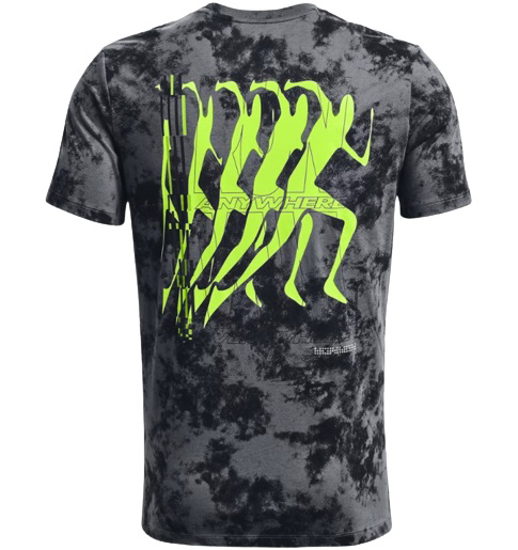 Picture of UNDER ARMOUR m majica 1377852-012 RUN ANYWHERE SHORT SLEEVE