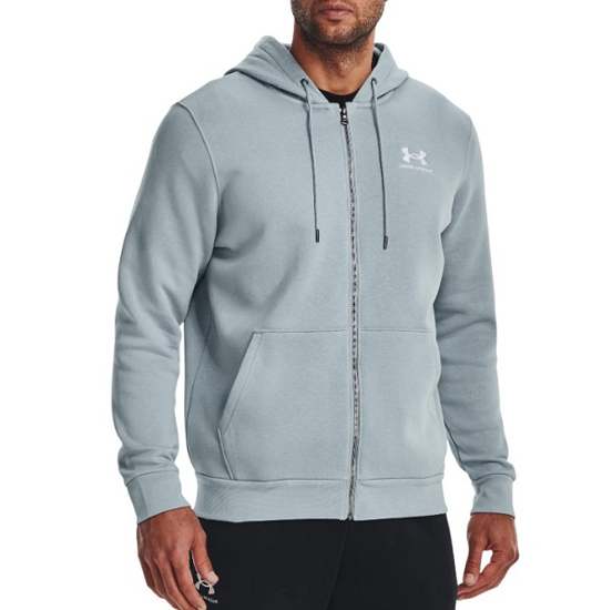 Picture of UNDER ARMOUR m jopica 1373881-465 ESSENTIAL FLEECE FULL-ZIP HOODIE