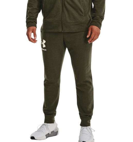 Picture of UNDER ARMOUR m hlače 1361642-390 RIVAL TERRY JOGGERS