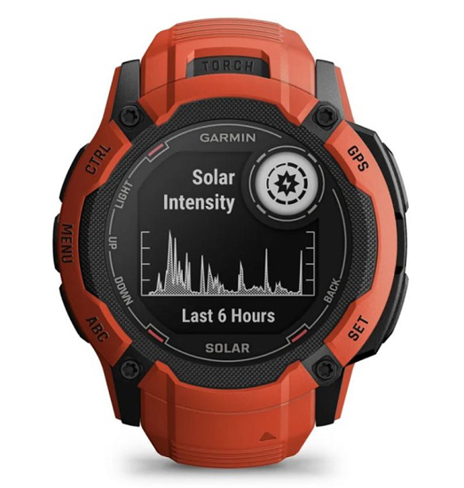 GARMIN športna ura INSTINCT® 2X SOLAR 010-02805-01 INSTINCT 2X flame red