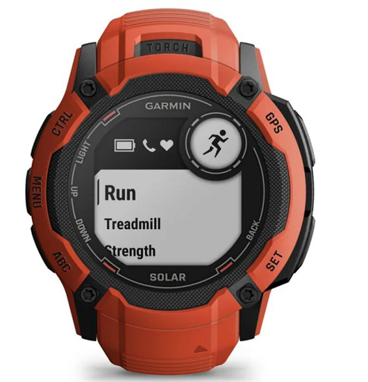 GARMIN športna ura INSTINCT® 2X SOLAR 010-02805-01 INSTINCT 2X flame red