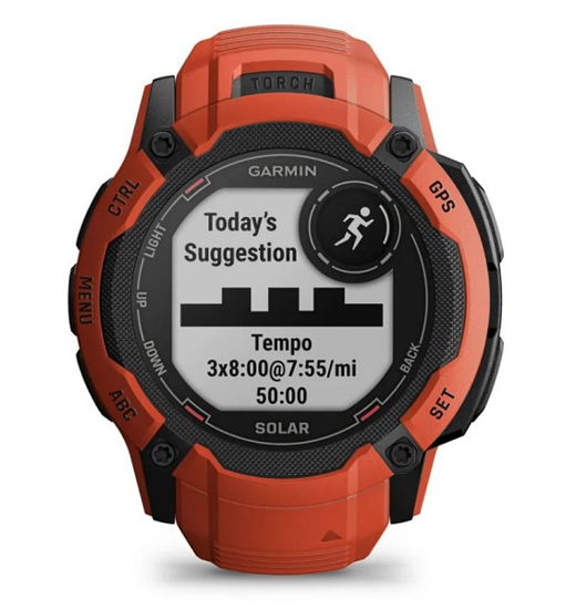 GARMIN športna ura INSTINCT® 2X SOLAR 010-02805-01 INSTINCT 2X flame red