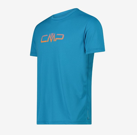 CMP m majica 39T7117P L745 NECK T-SHIRT WITH CMP LOGO