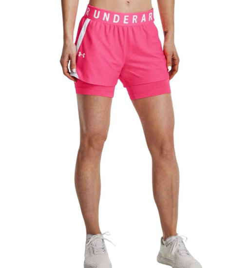 Picture of UNDER ARMOUR ž hlače 1351981-653 PLAY UP 2IN1 SHORTS