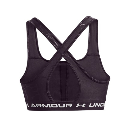 Picture of UNDER ARMOUR ž trening top 1378815-541 CROSSBACK EMBOSS SPORTS BRA