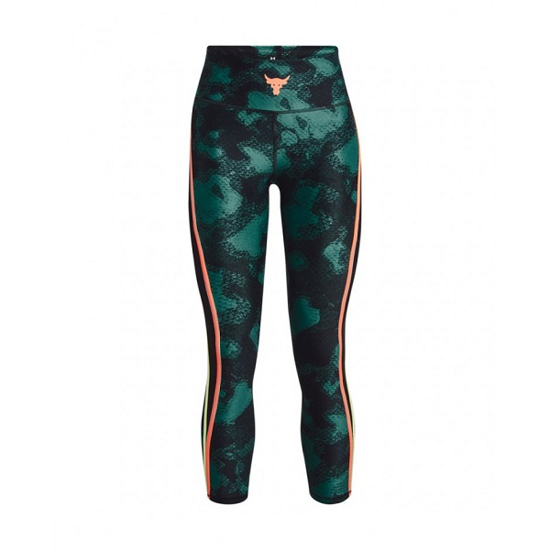 Picture of UNDER ARMOUR ž legice 1377954-722 PROJECT ROCK HEATGEAR® PRINTED AKLE LEGGINGS