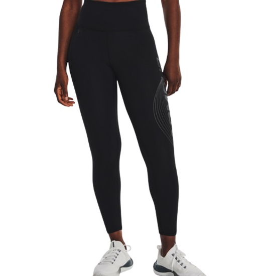 Picture of UNDER ARMOUR ž legice 1377087-001 MOTION BRANDED ANKLE LEGGINGS