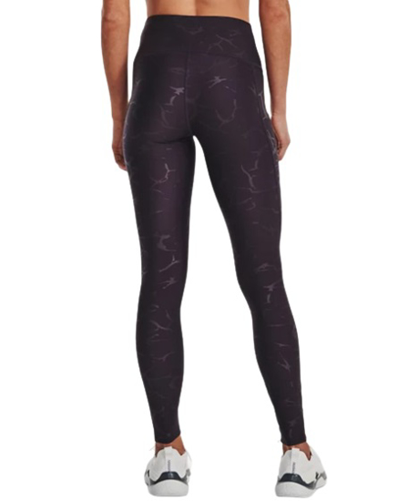 Picture of UNDER ARMOUR ž legice 1377108-541 HEATGEAR NO SLIP-WAISTBAND EMBOSS LEGGINGS