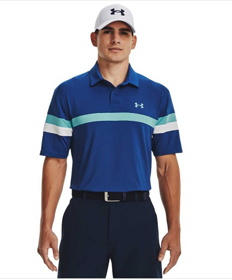 Picture of UNDER ARMOUR m golf majica 1377379-471 TEE TO GREEN PRINTED POLO