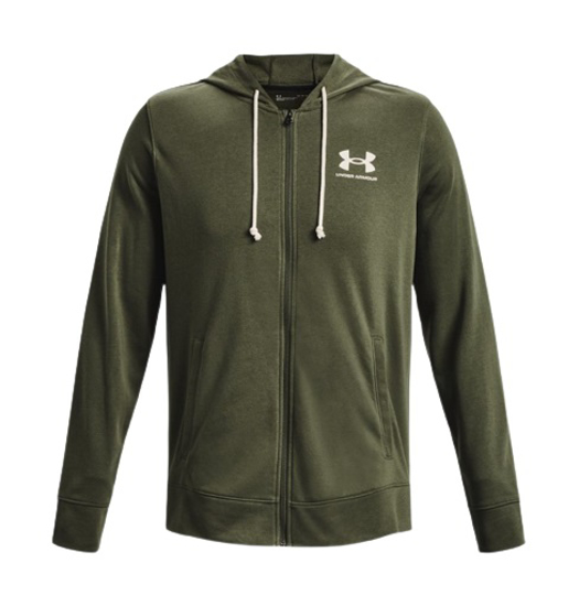 Picture of UNDER ARMOUR  m jopica 1370409-390 RIVAL TERRY FULL-ZIP