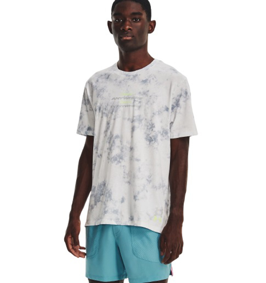 Picture of UNDER ARMOUR m majica 1376500-006 RUN ANYWHERE T-SHIRT