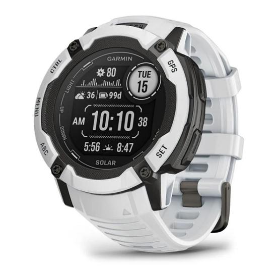 GARMIN športna ura INSTINCT 2X SOLAR 010-02805-04 white stone