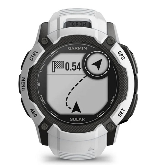 GARMIN športna ura INSTINCT 2X SOLAR 010-02805-04 white stone